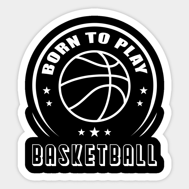 Bigger Than Basketball Sticker by Lasso Print